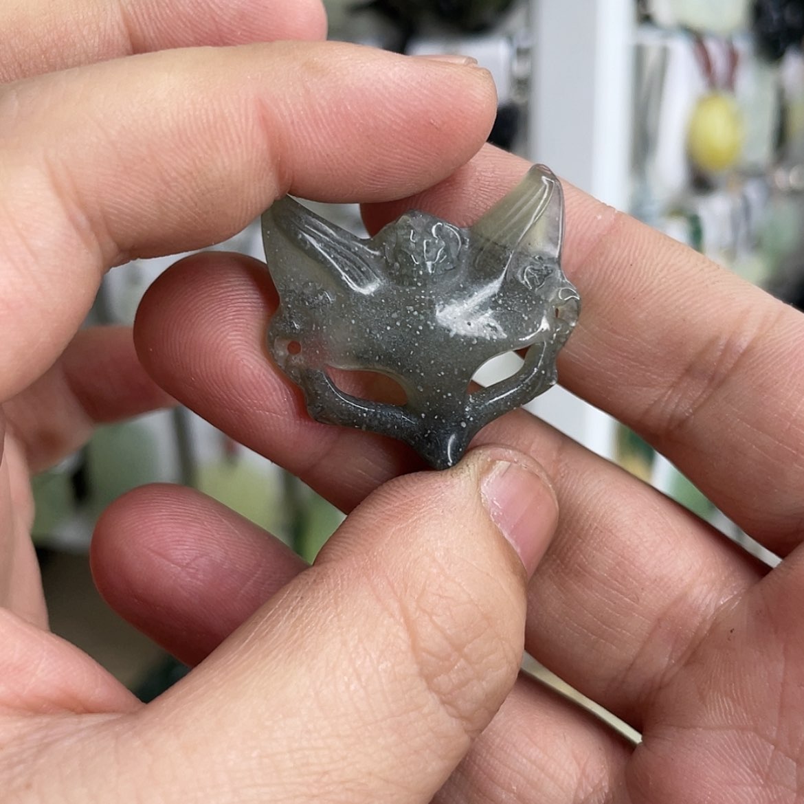 【闪购商品】岫玉颈饰未镶嵌狐狸