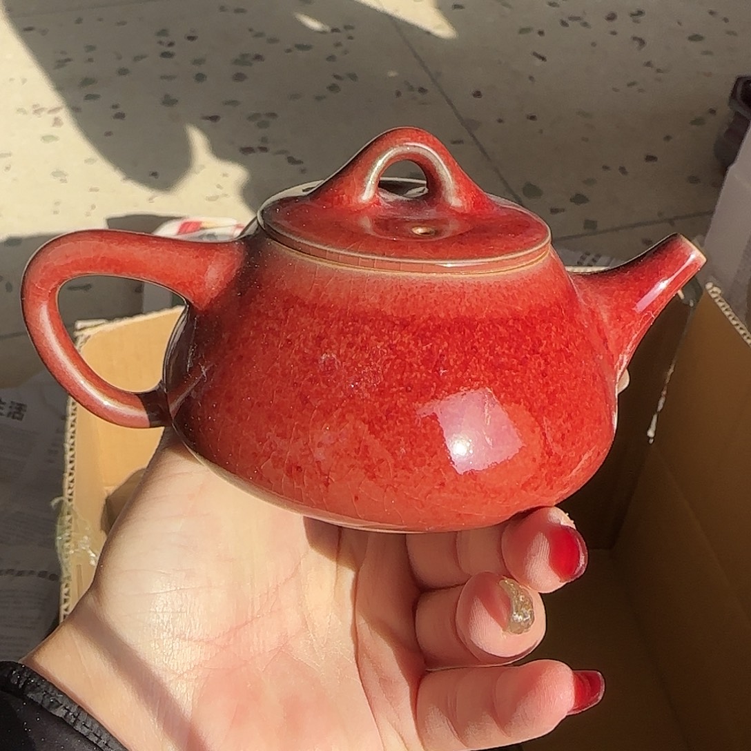 摆件陶郑家钧窑摆件