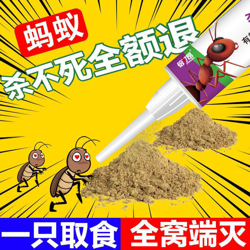 蚂蚁药家用室内杀蚂蚁饵剂料卫生间厨房灭蚁神器酒店餐厅驱除蚂蚁
