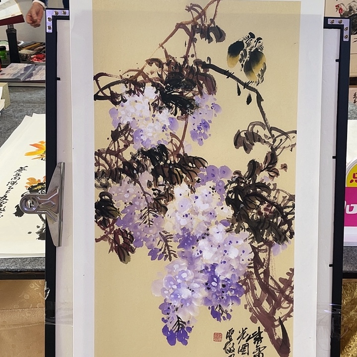 国画张圣敏先生纯手绘作品