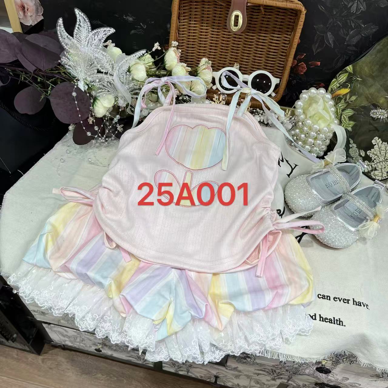 女童连衣裙时尚女宝夏季儿童裙子25A001-25A038