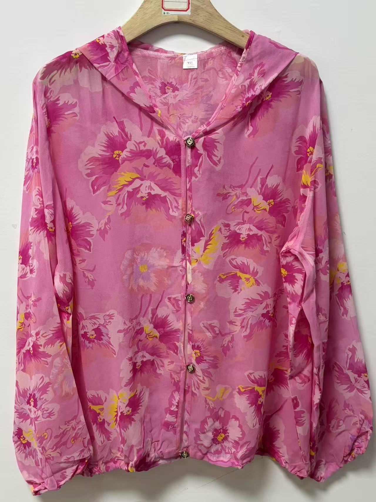 桑蚕丝女版防晒衣 杭锦丝绸