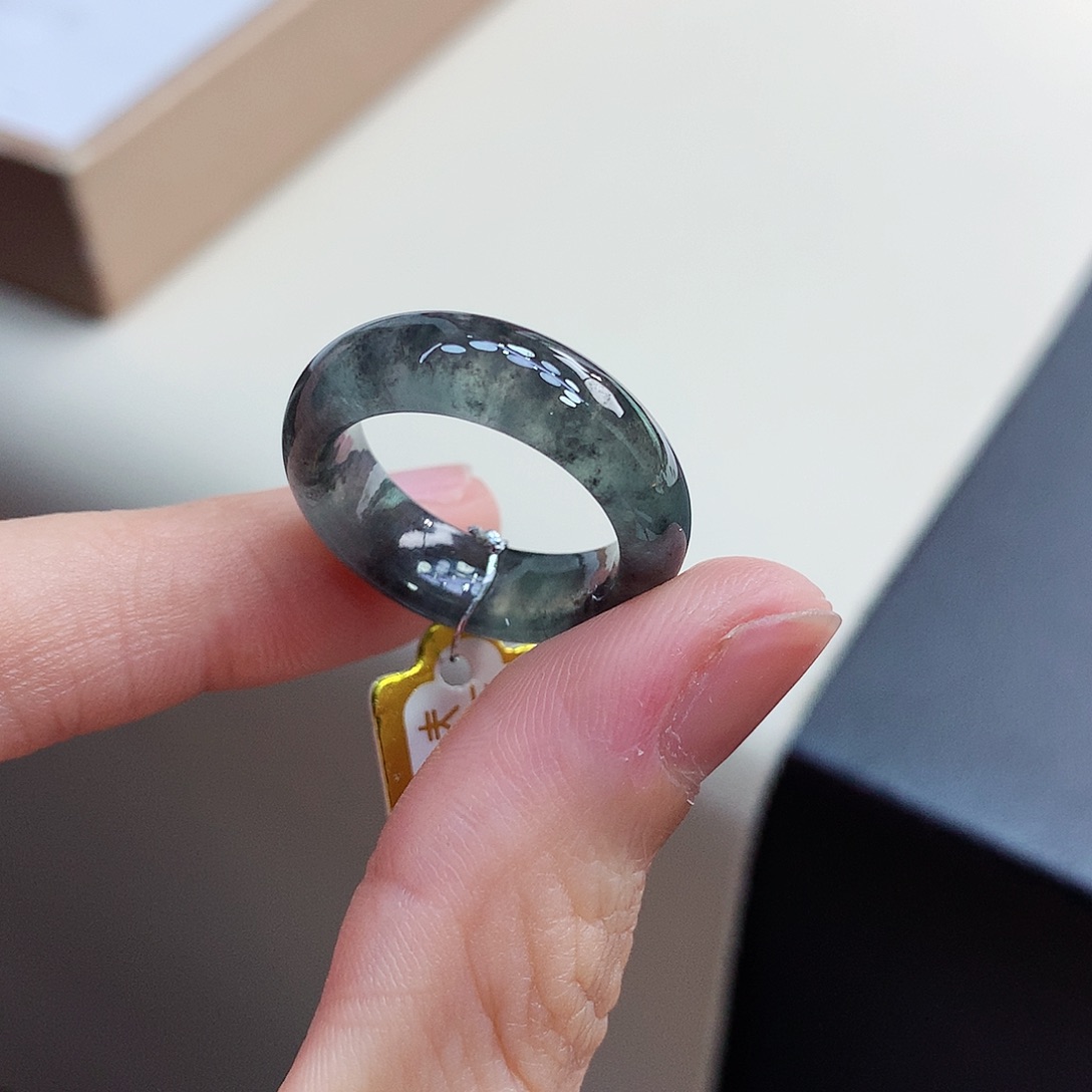 翡翠戒指未镶嵌15号