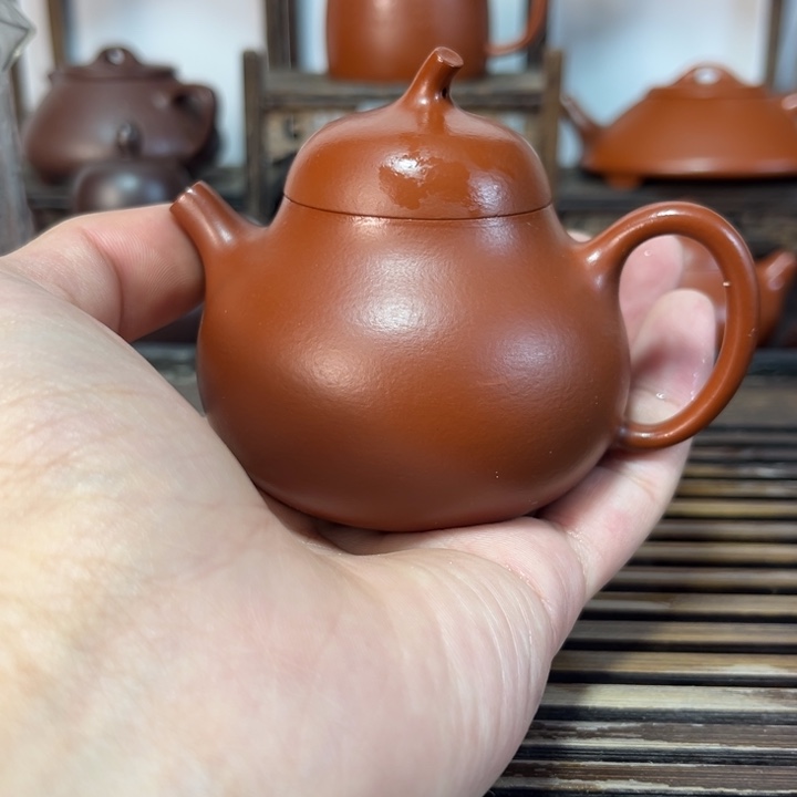 茶壶紫砂原矿紫砂手工制作