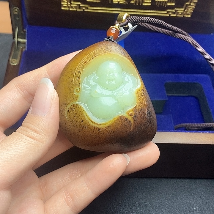 和田玉挂件未镶嵌N