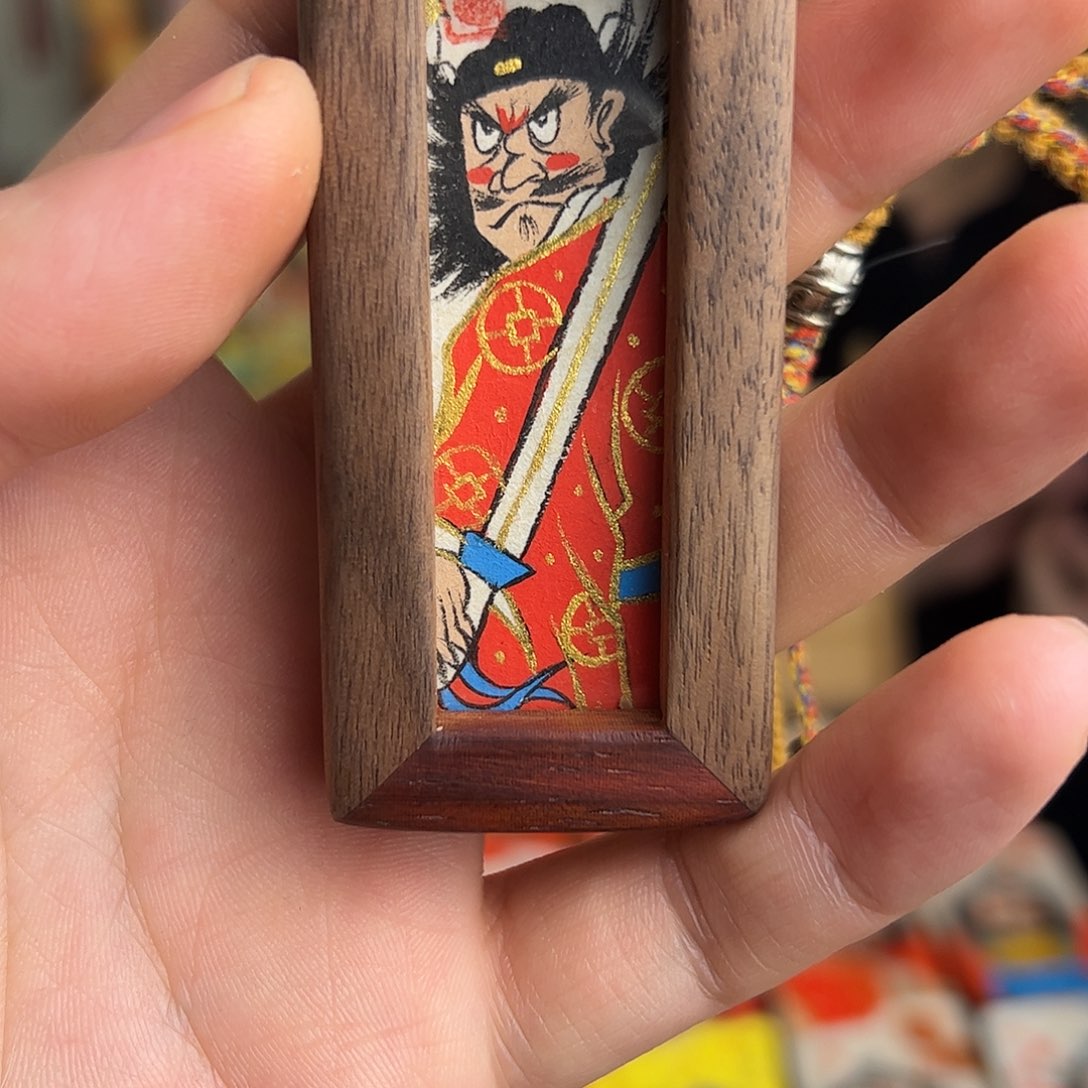 一***想纯手绘钟馗文创画