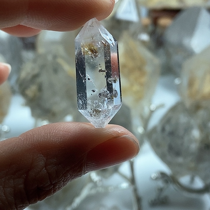 水晶颈饰未镶嵌雪花