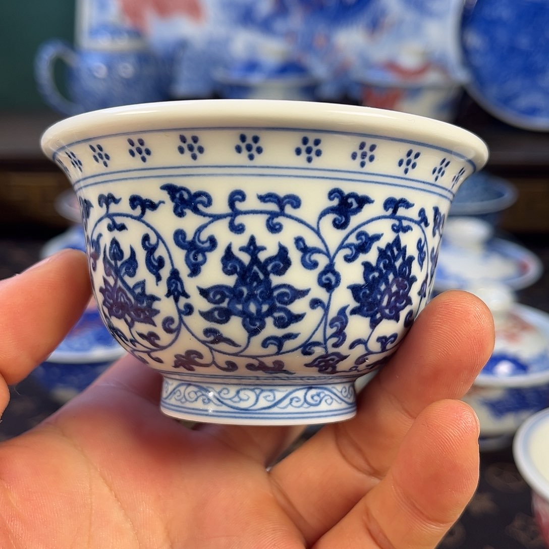 瓷片景德镇手工手绘