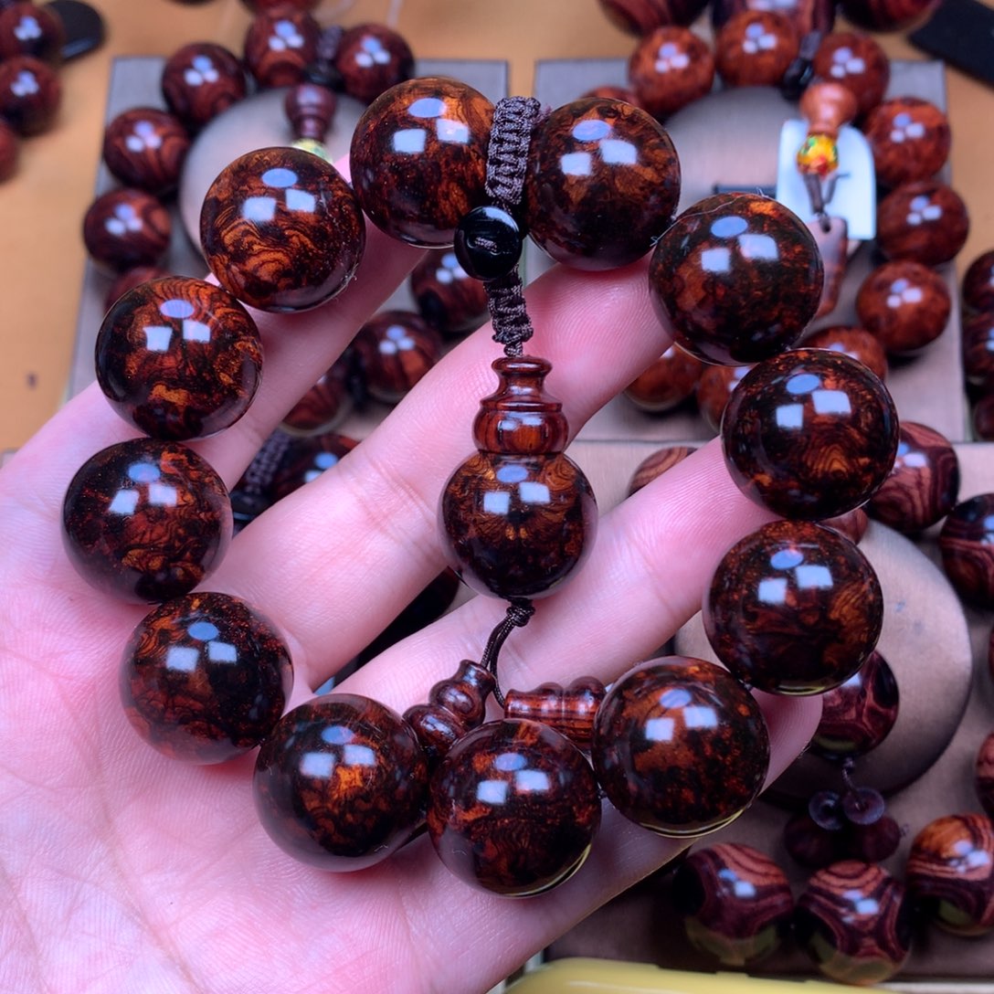 黄花梨/降香黄檀黄花梨手串2.0