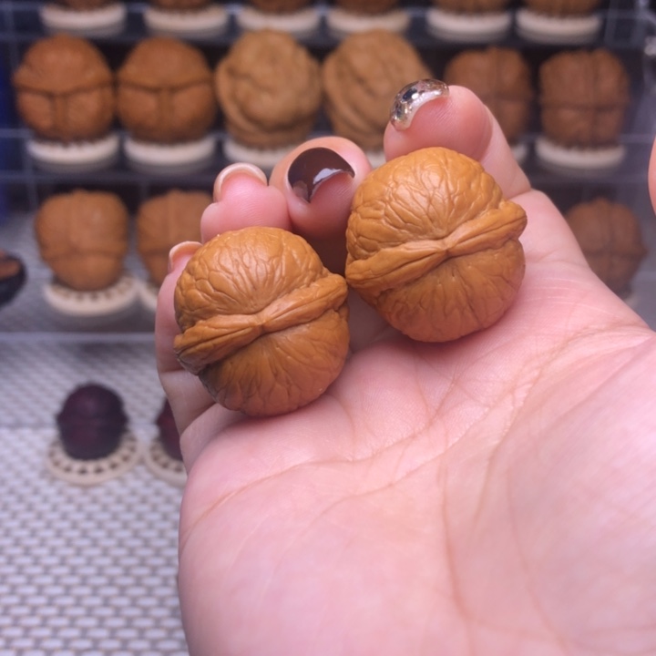 把件文玩核桃9号蛇皮球27尺