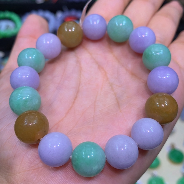 翡翠未镶嵌手链翡翠