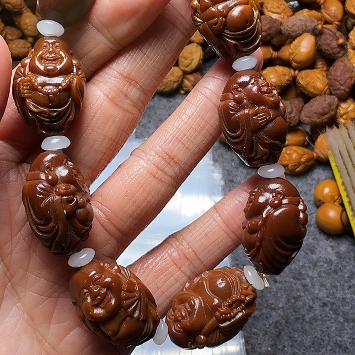 橄榄核手串我是你