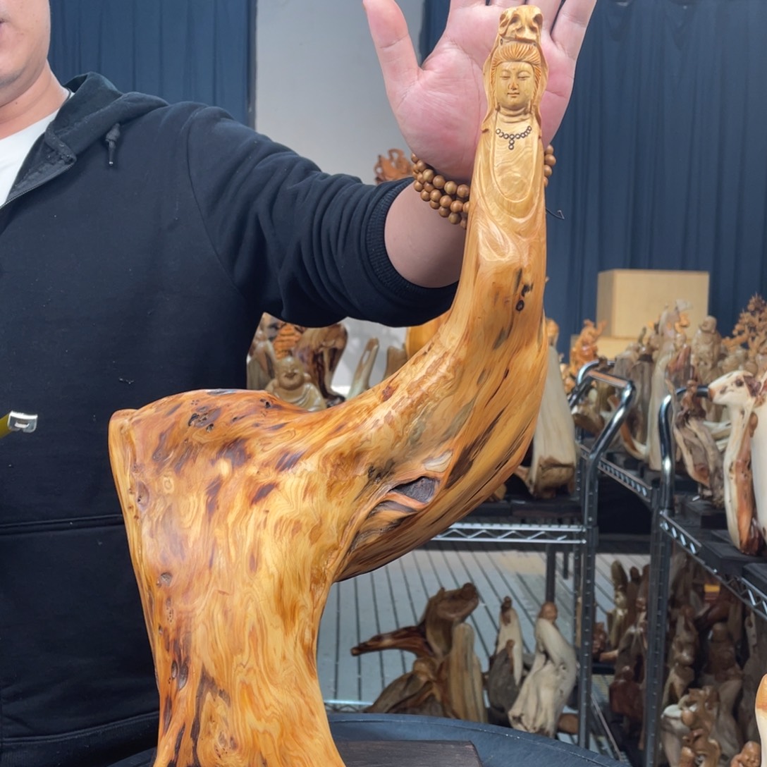 柏木（崖柏）随型摆件