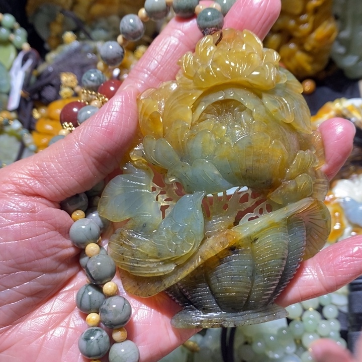 岫玉岫玉吊坠未镶嵌