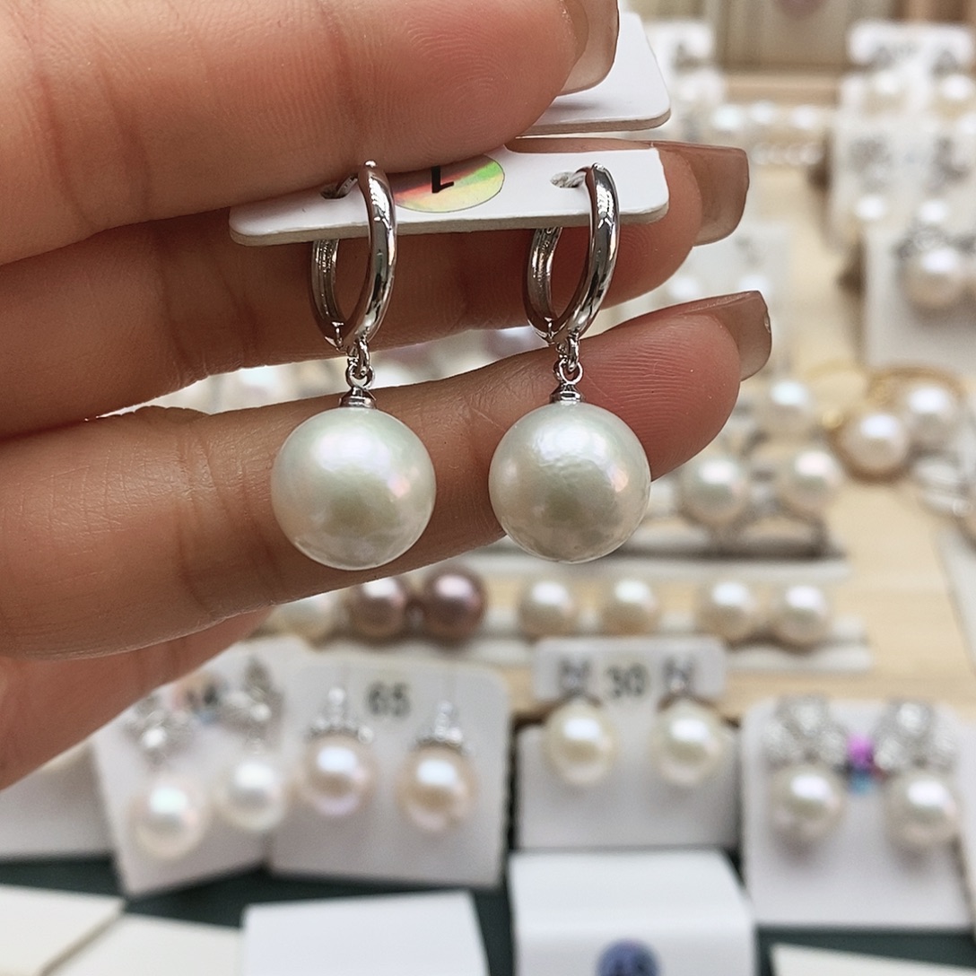 银S925镶嵌颈饰淡水珍珠