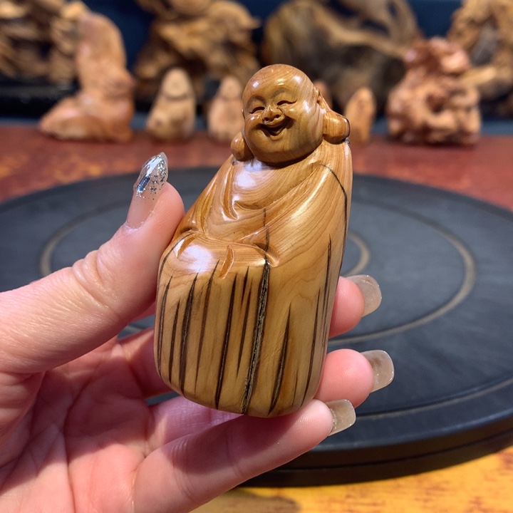 柏木（崖柏）根雕摆件