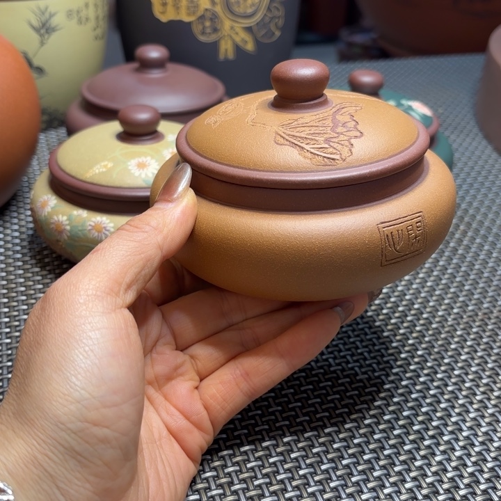 紫砂茶叶罐中高端紫砂茶叶罐