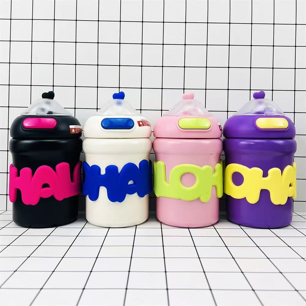 2322防摔便携悠哈咖啡保温杯500ML