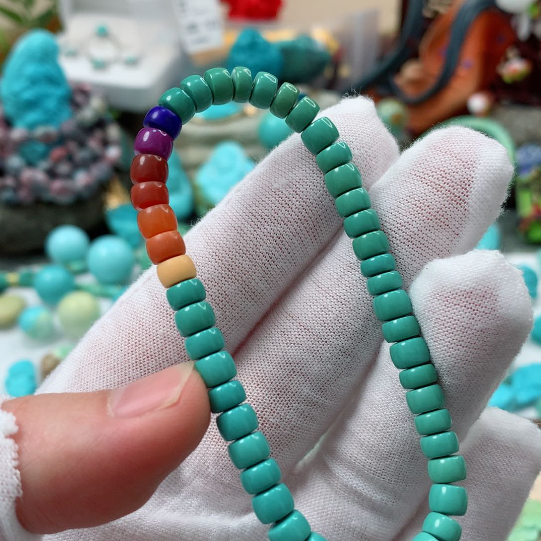 绿松石珠宝奇石未镶嵌