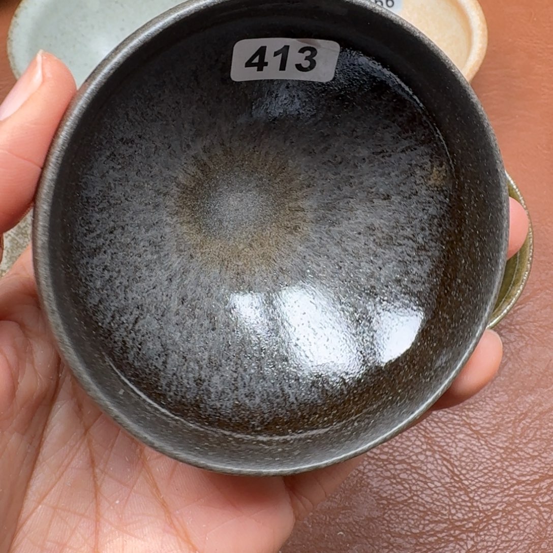 爱***生茶盏龙窑柴烧自然还原413