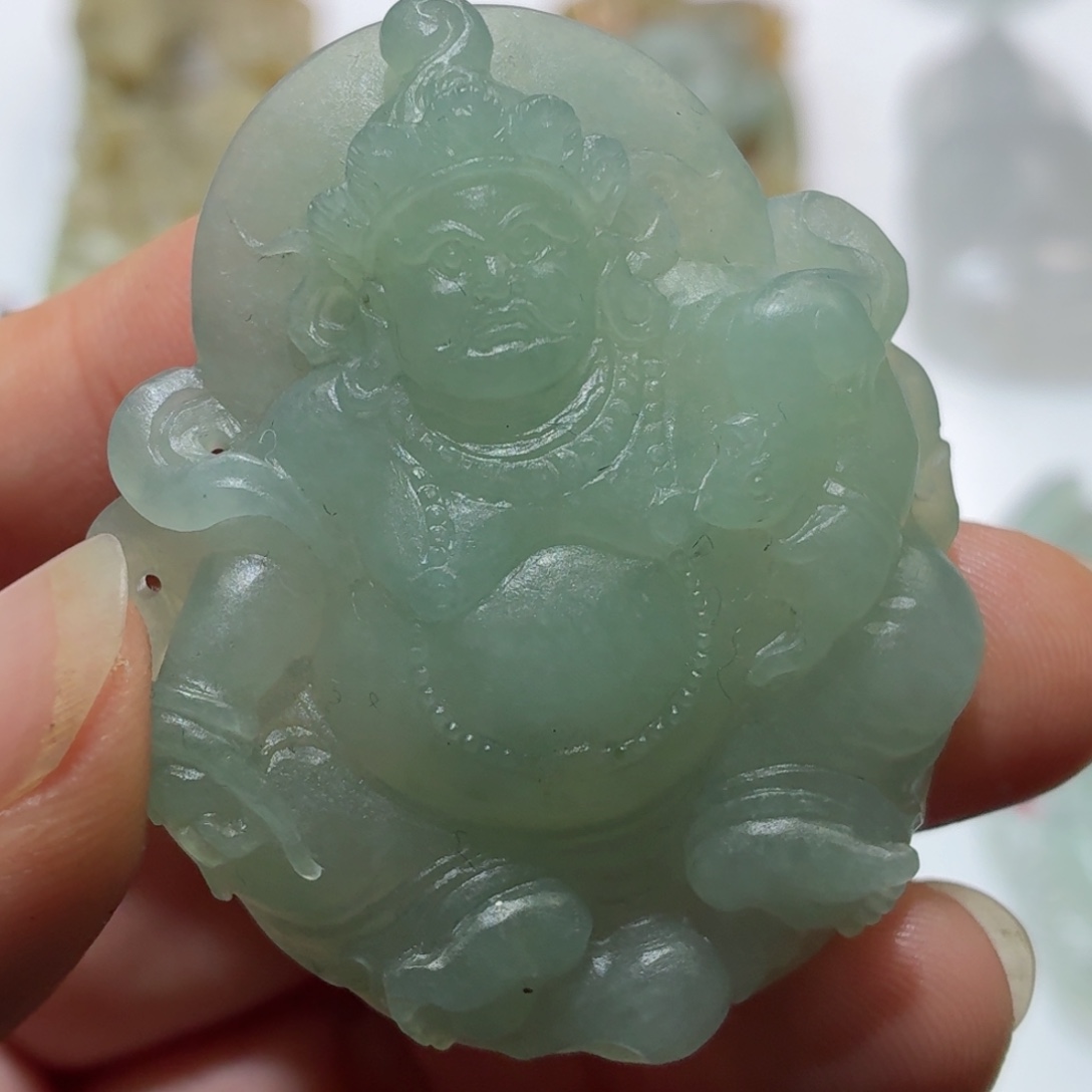 定制翡翠未镶嵌毛货