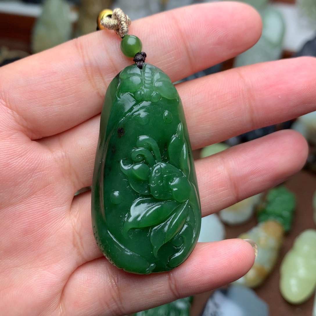 和田玉挂件未镶嵌