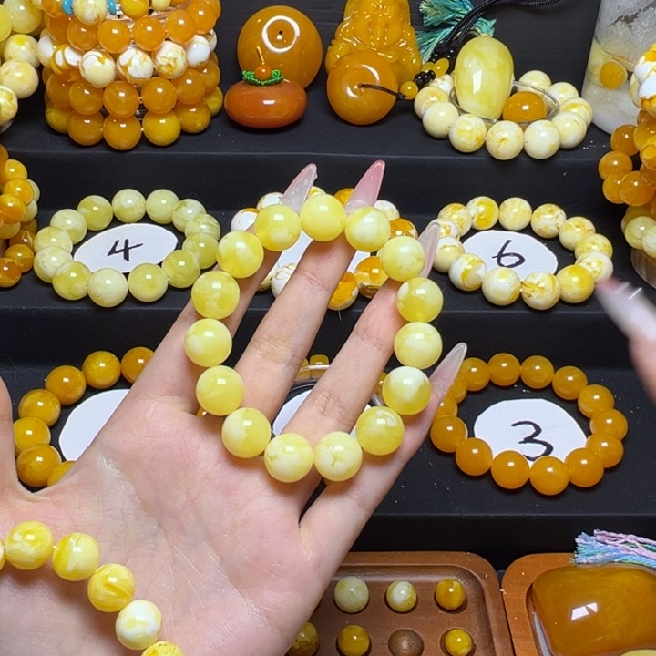 虤***孒14mm全品无暇手串