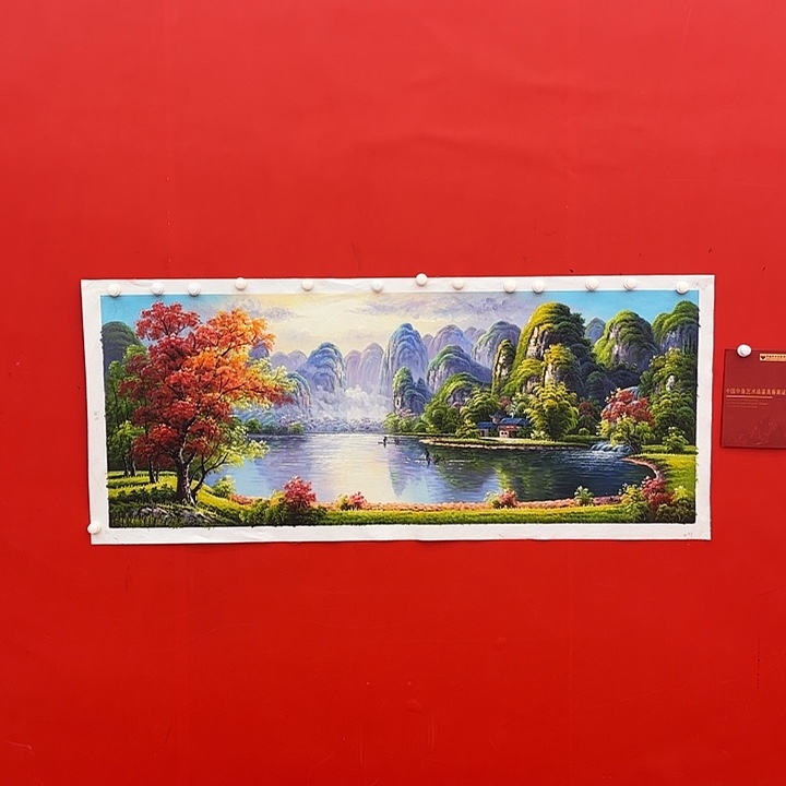 国画画家二郎老师精品