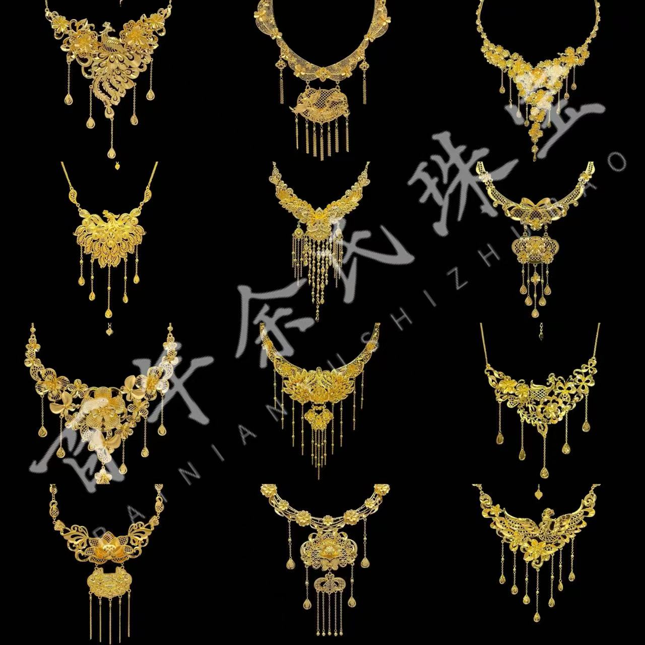 【三书六礼，五金为聘】黄金不老-爱意不朽-足金999-5D-5G黄金项链