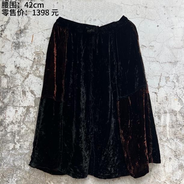《樆木布衣》手工慵懒半身裙