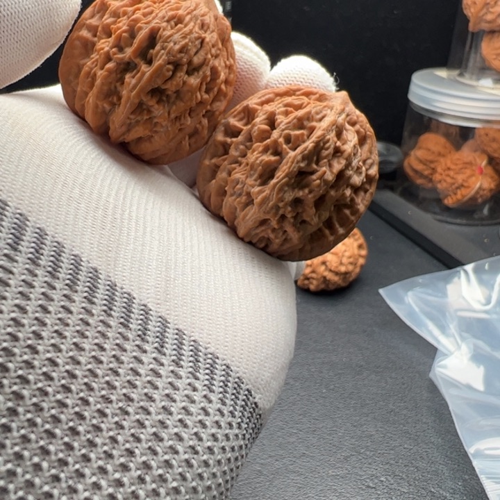 把件文玩核桃英*威40免虎头