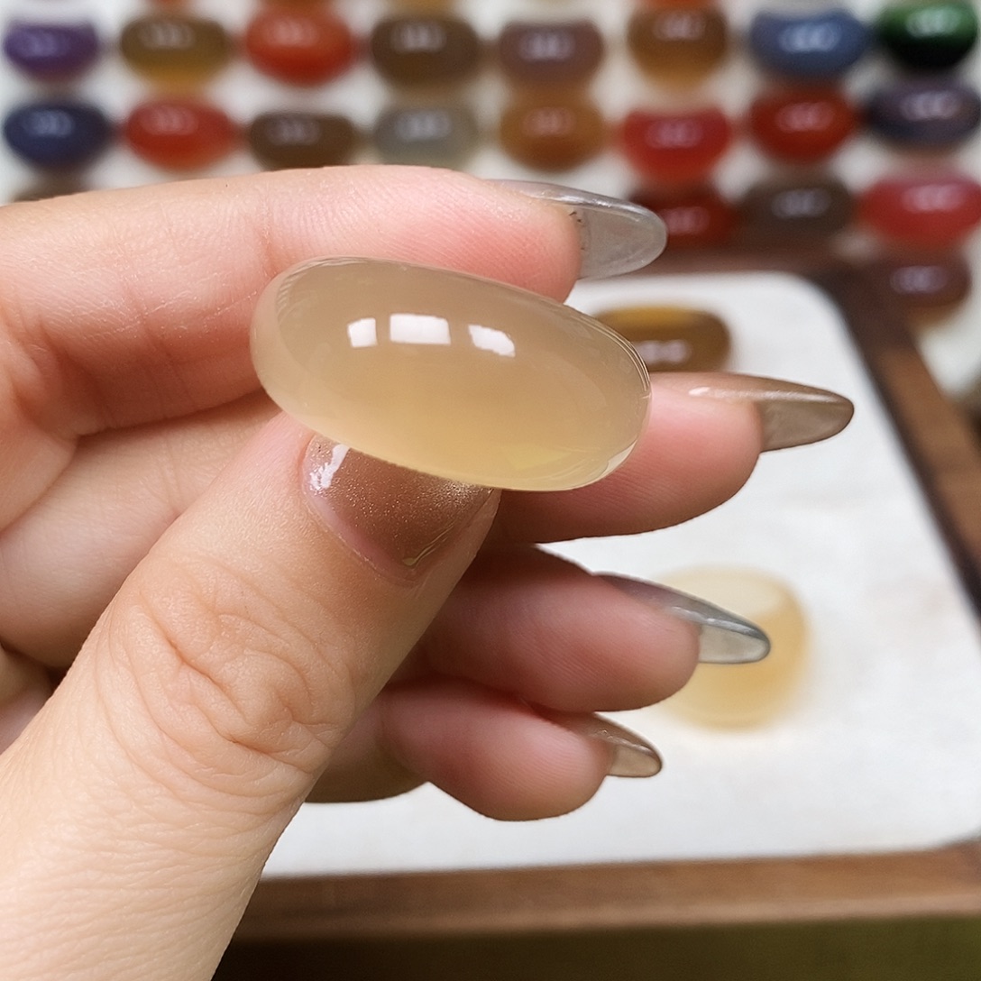 @***张玛瑙/玉髓合金戒指