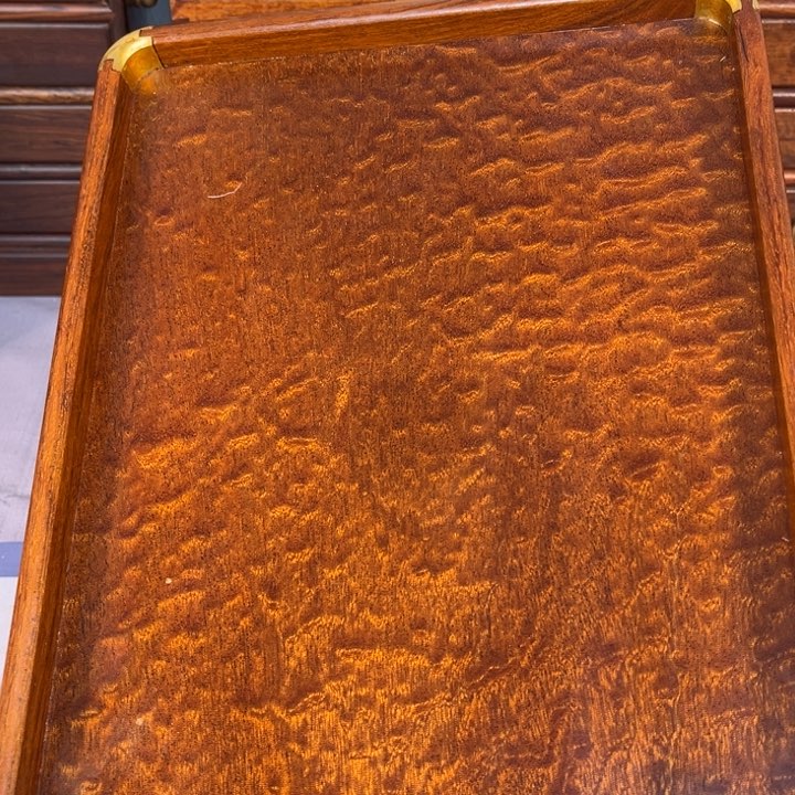 木缅甸花梨超大托盘