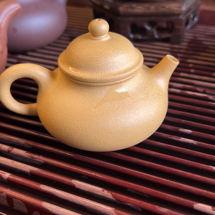 紫砂茶案黄金容天120