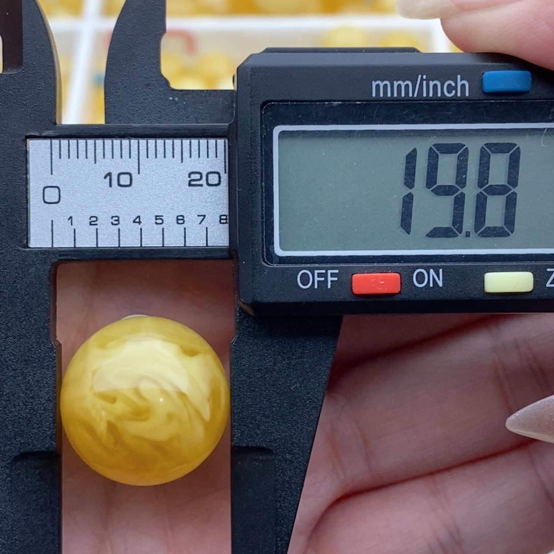 未镶嵌蜜蜡裸石蜜蜡圆珠