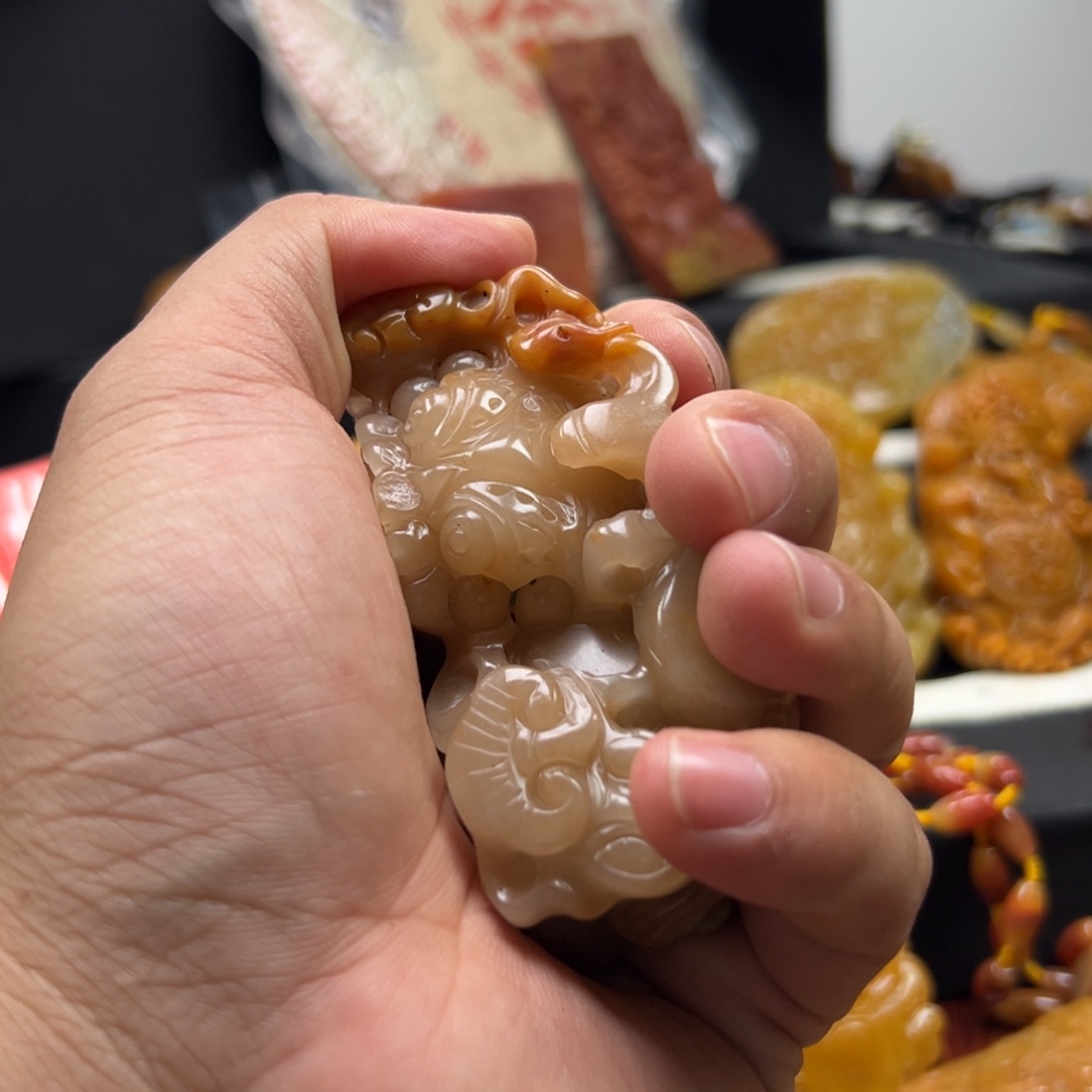 石英质玉（黄龙玉）未镶嵌多选一发货