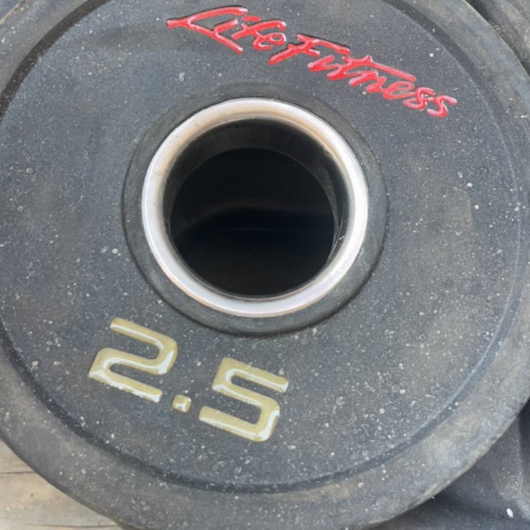 2.5公斤杠铃片一对