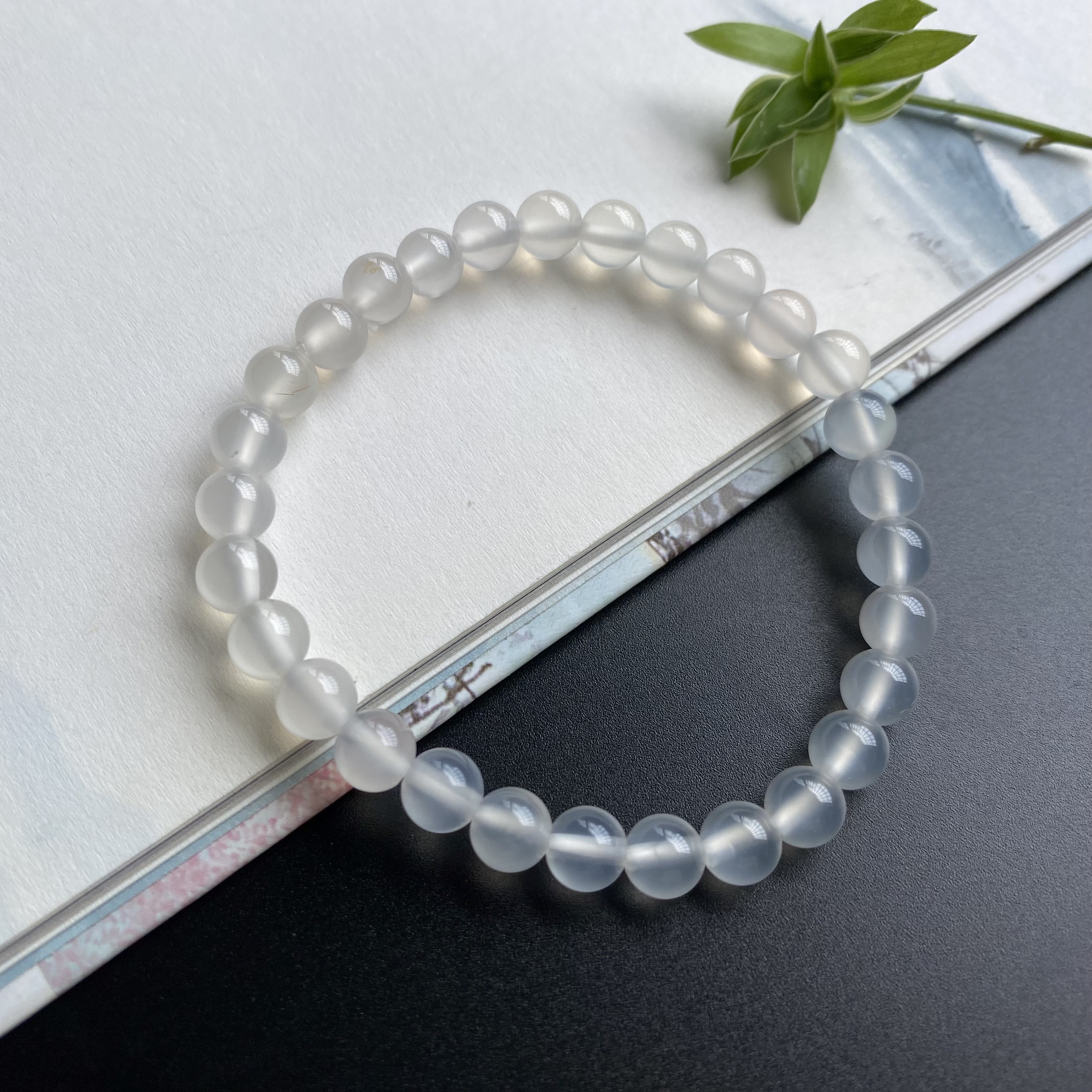 荔枝冻冰透玛瑙手串