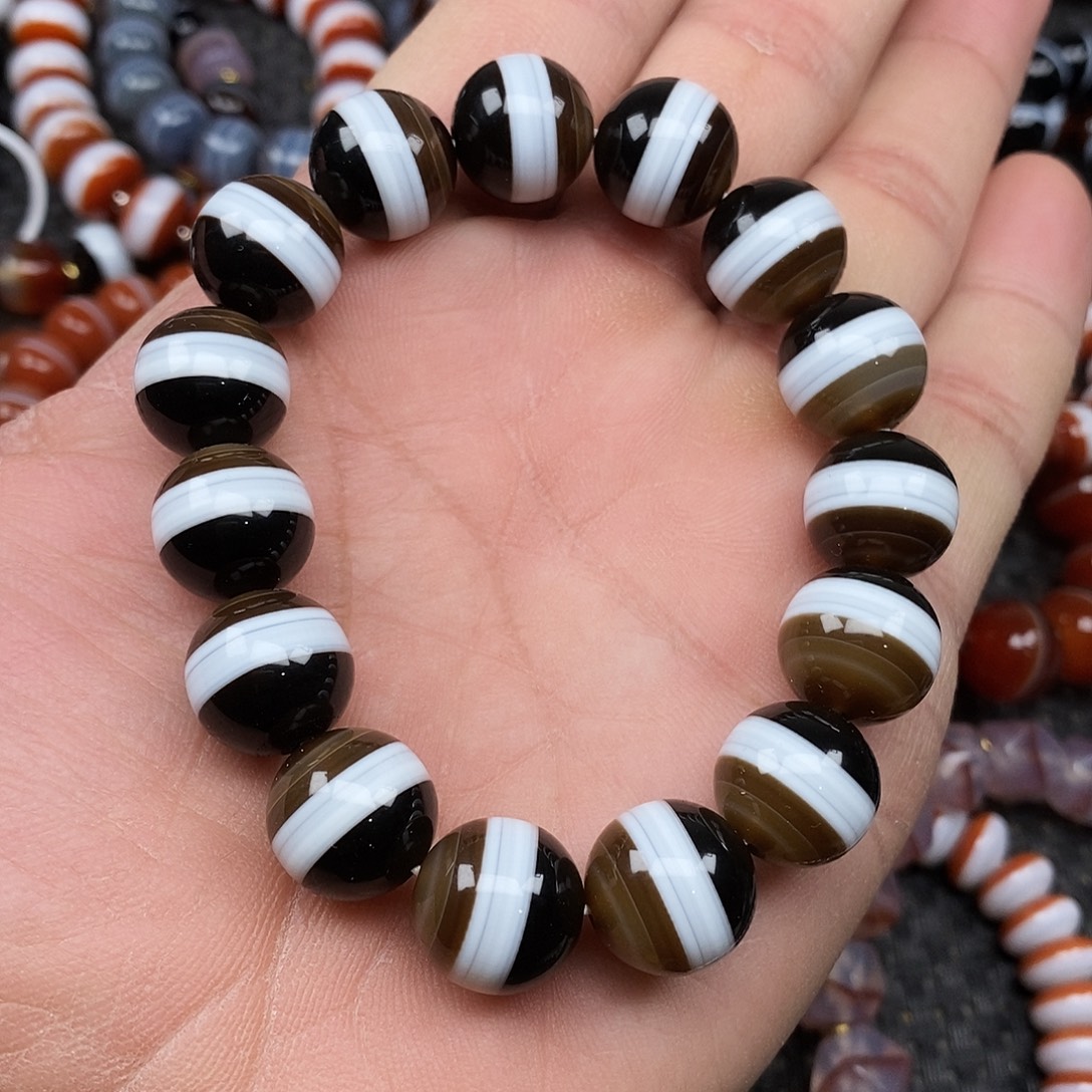 玛瑙/玉髓未镶嵌手链