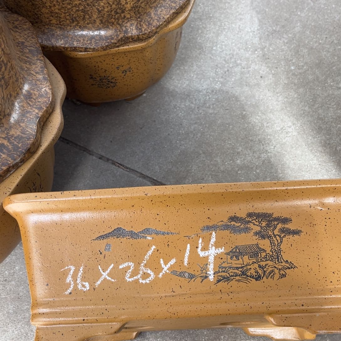 紫砂花盆盆景艺术