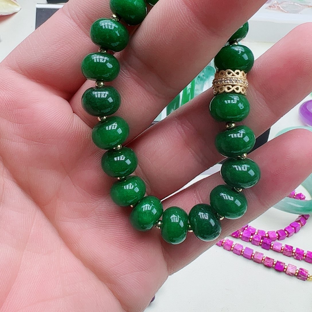 翡翠吊坠(赠链)银S925镶嵌