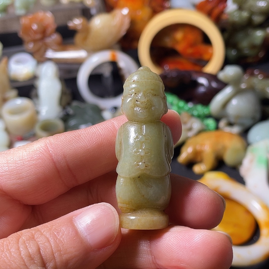 和田玉（糖玉）未镶嵌颈饰