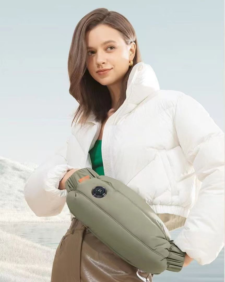 石墨烯羽绒暖手袋