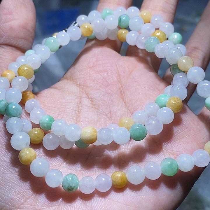 未镶嵌手串翡翠天然缅甸A货翡翠