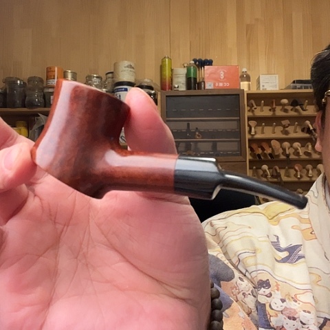 石楠木手工制作烟斗