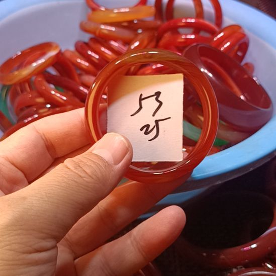 玛瑙/玉髓未镶嵌手镯