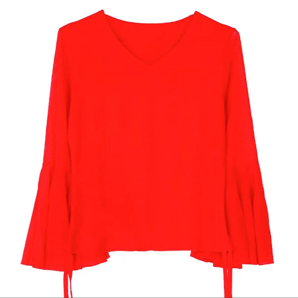 打底衫 时尚百搭款长袖薄款休闲纯色宽松