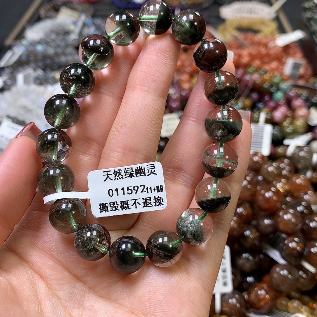 水晶手链未镶嵌，