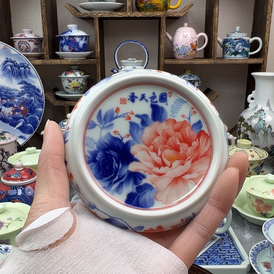 摆件陶瓷景德镇陶瓷567老厂瓷31