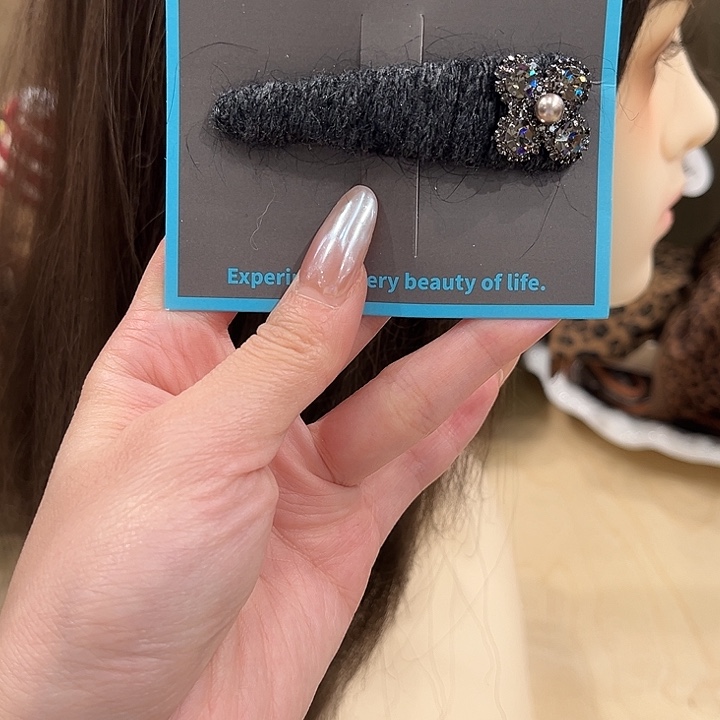 布艺铁合金拜拜夹